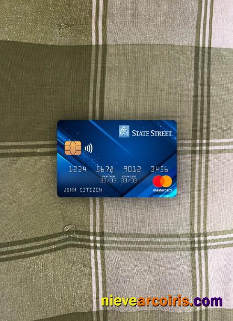 USA State Street Corporation bank mastercard photolook